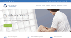 Desktop Screenshot of physiocare.co.uk
